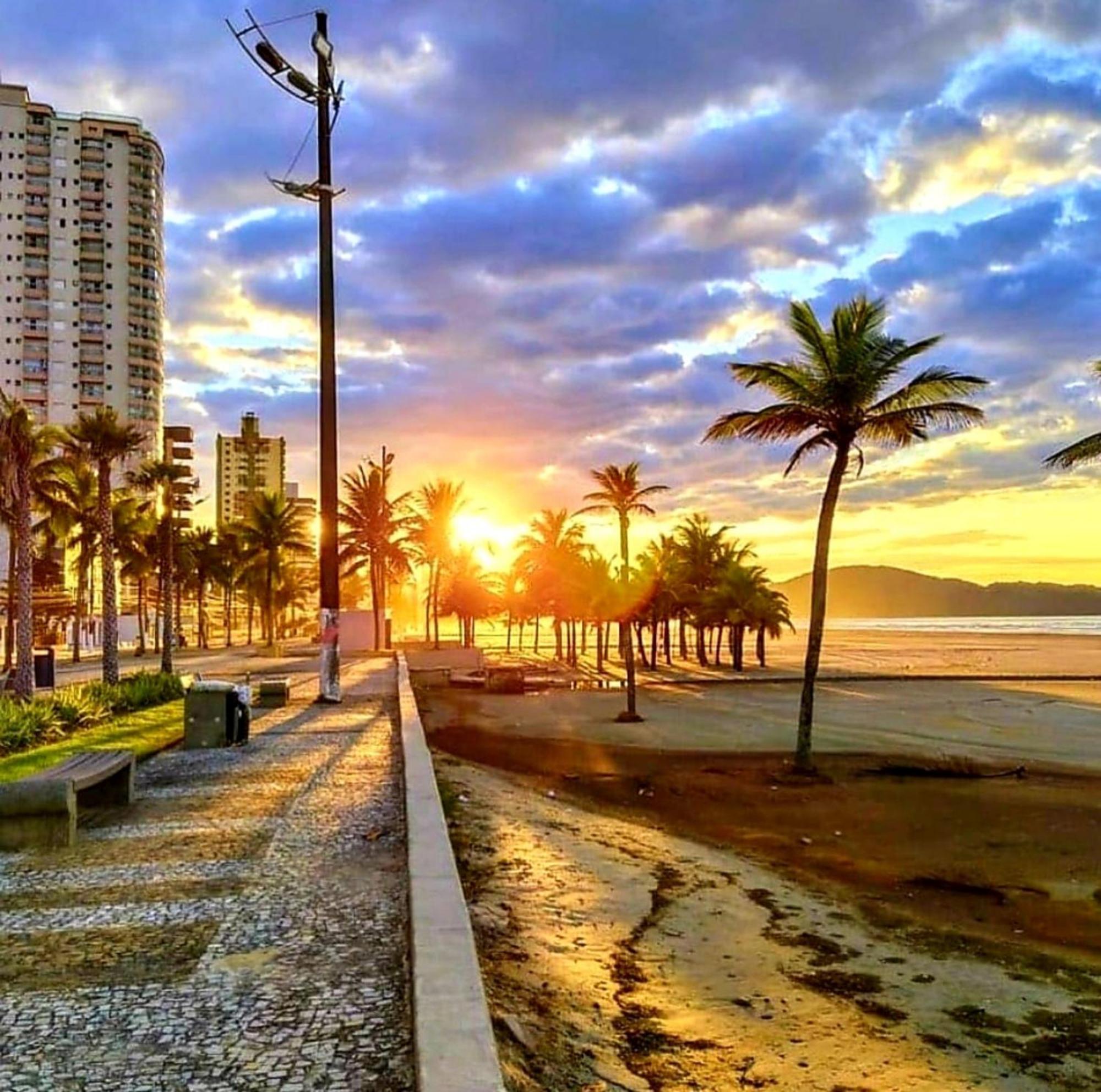 Appartement Requinte e sofisticação à Praia Grande  Extérieur photo